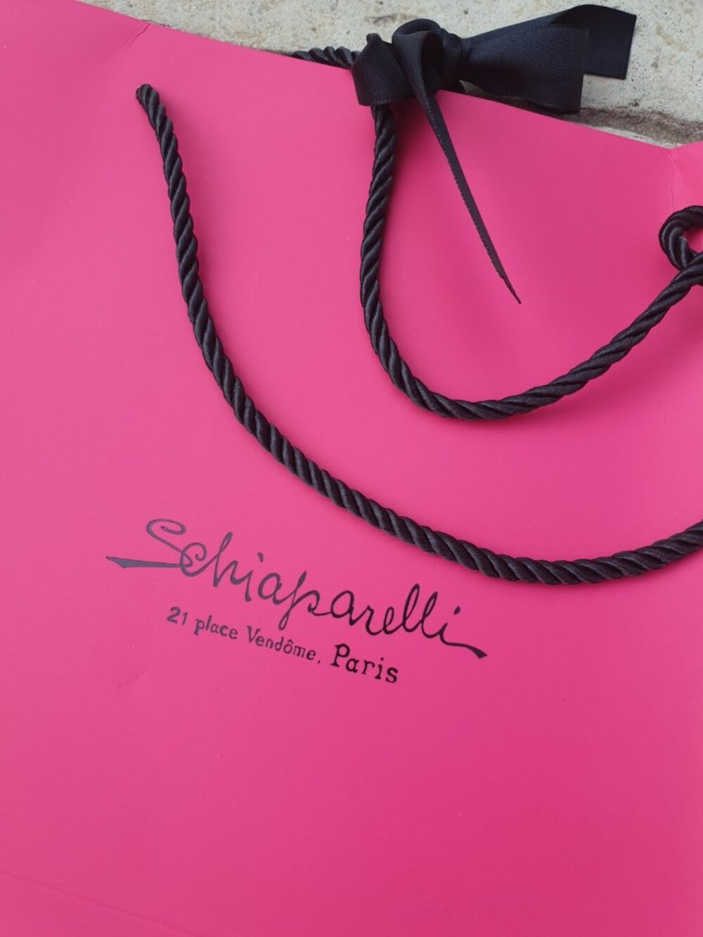 Fashion Paper Shopping Bag Logo Luxury Boutique Gift Packaging 14 x 10 Inches
